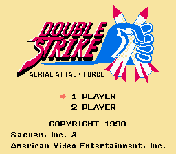 Double Strike title screenshot